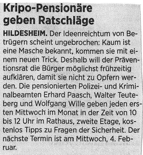 HAZ vom 03.02.2015